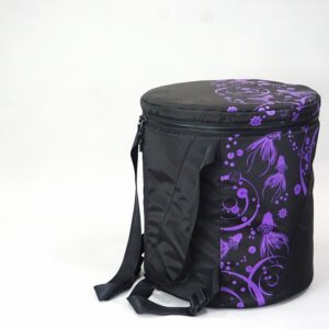 『茉莉-matsuri-』ブラック(デザイン紫色)