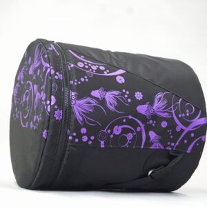 『茉莉-matsuri-』ブラック(デザイン紫色)