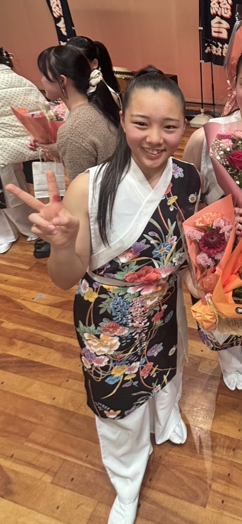 高校の引退セレモニーの時の写真